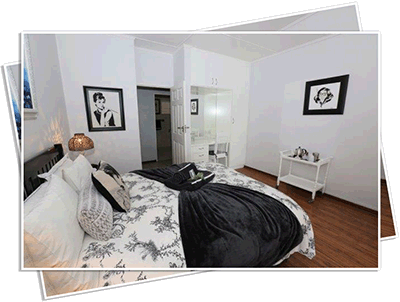 Black and White Room